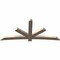 Ekena Millwork Alberta Smooth Timber Gable Bracket, Douglas Fir, 96"W x 44"H x 3 1/2"D x 5 1/2"F, 11/12 Pitch GBW096X44X0406ALB00SDF - alternate 2